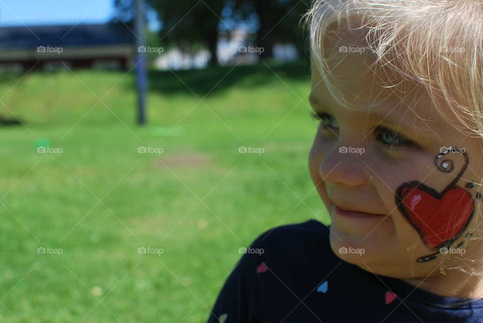 girl in the park