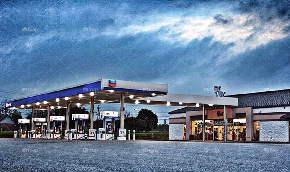 Gas station
