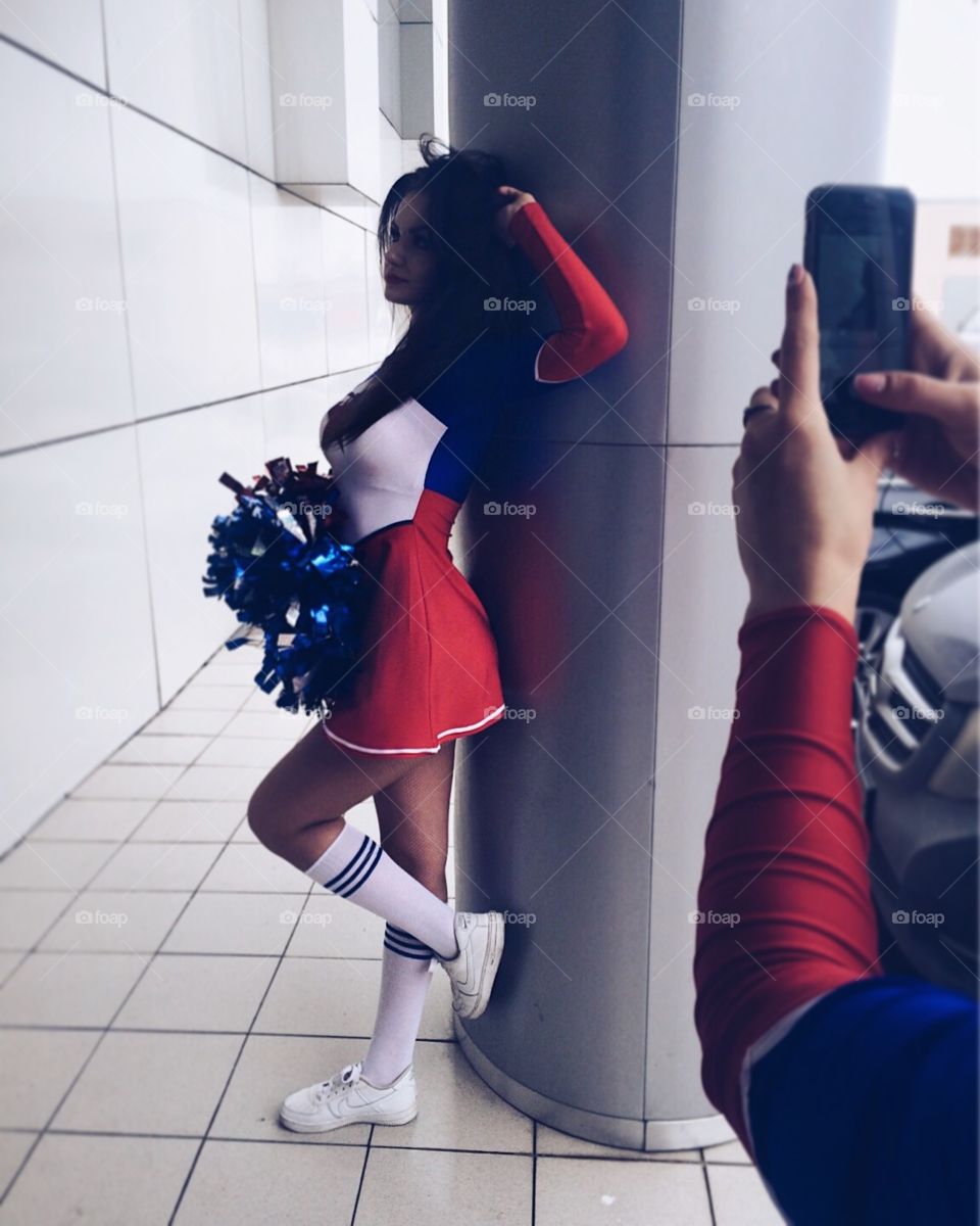 Cheerleading girl 👄