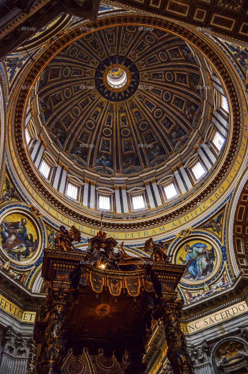 Cupula de San Pedro, Ciudad del Vaticano (Roma - Italy)