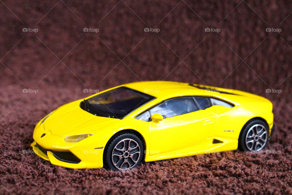 Lamborghini burago toy car