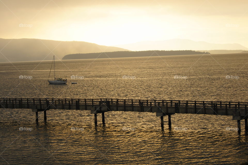 Sunset in bellingham