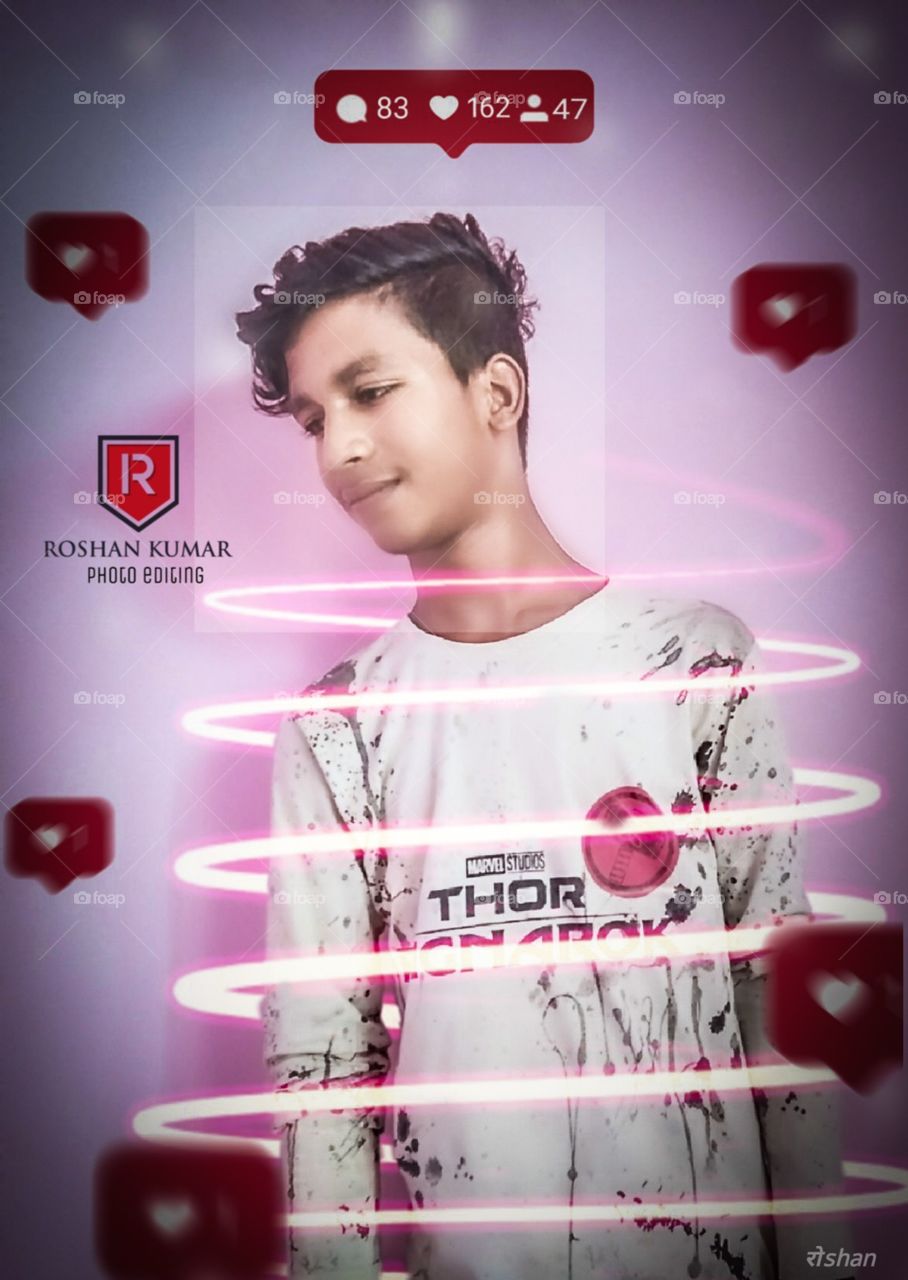 Roshan Kumar photo editing