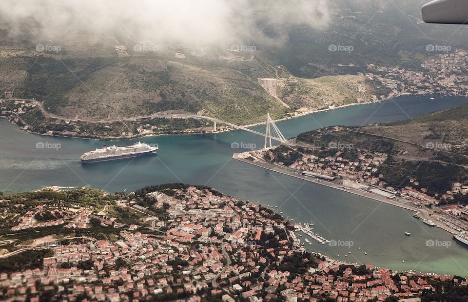 Dubrovnik . Airphoto