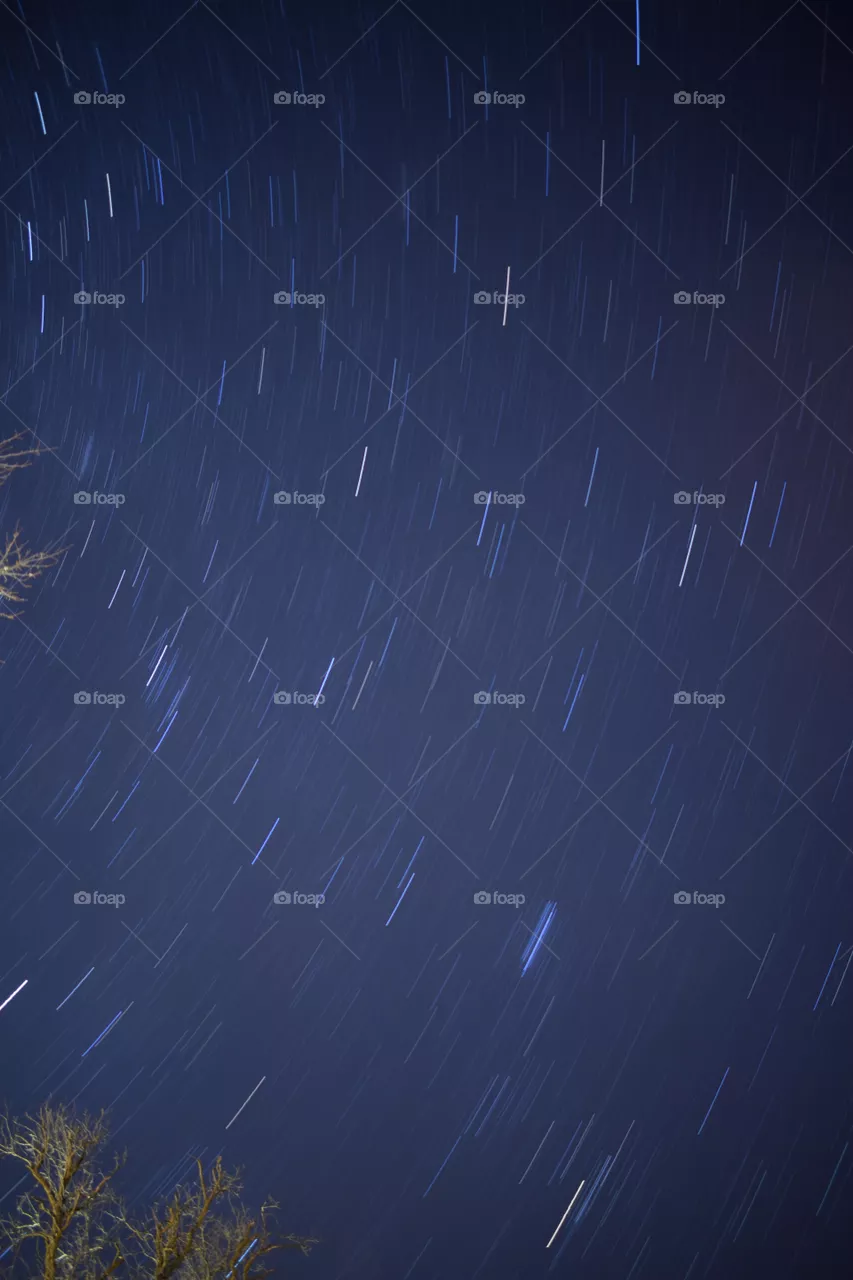 star trails