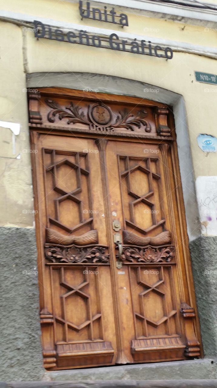 Amazing Doors In Quito Ecuador