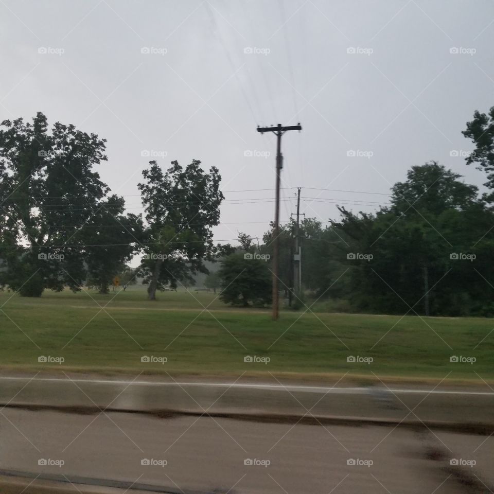 Rain in Oklahoma