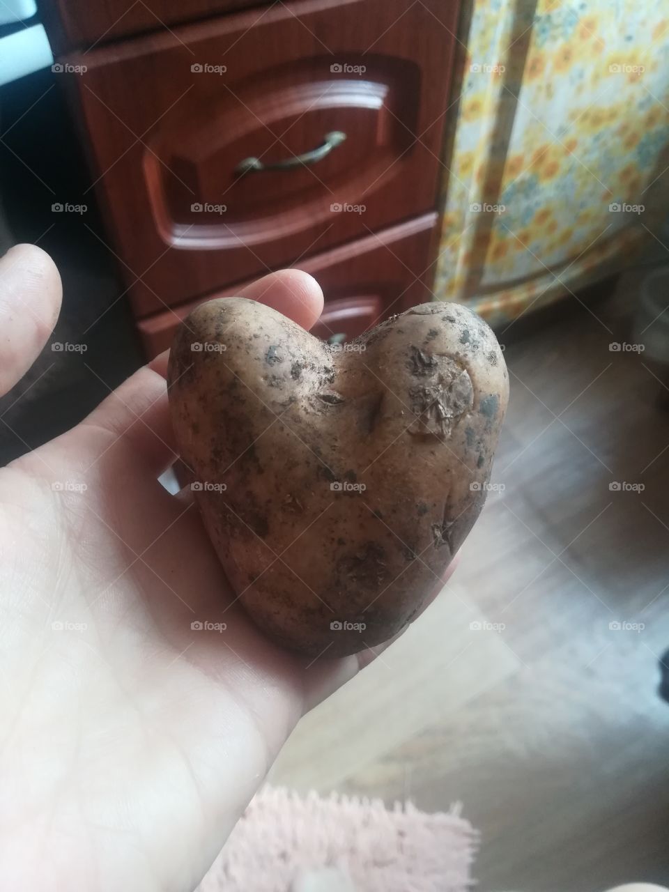 Potatos hearts