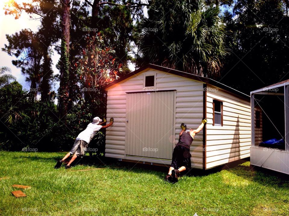 Hard work in the heat