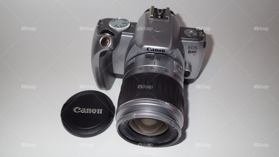 Canon EOS Ti Silver 35mm Film Camera - Class that outshines time