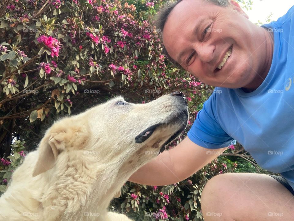 A lambida do Teddy faz você precisar de um banho completo!
Ele é grandão. Portanto, proporcionalmente, atrapalhadão.
Viva os animais!
🐶 