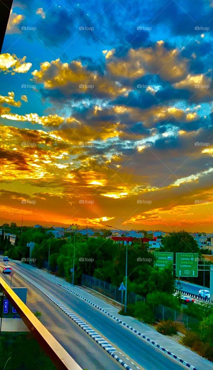 Color : Yellow / Still Life / Sunset Lover / Magic Cyprus / Magnificent/ My Magic World Through My eyes / Sky Explosion - Cyprus - Nicosia - Limassol Kurio