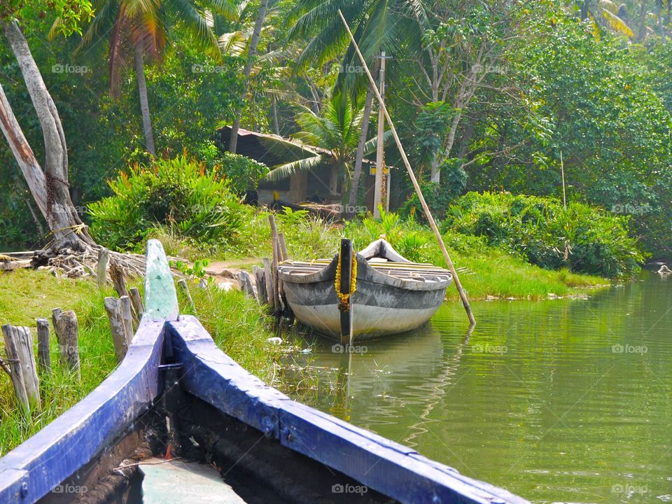 Indian little boat 