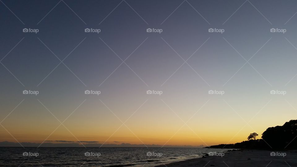 Carrabelle Beach sunset