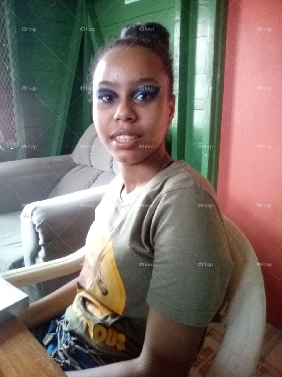 when you get to understand how to do your make up for the frist time I will be so proud of yourself.