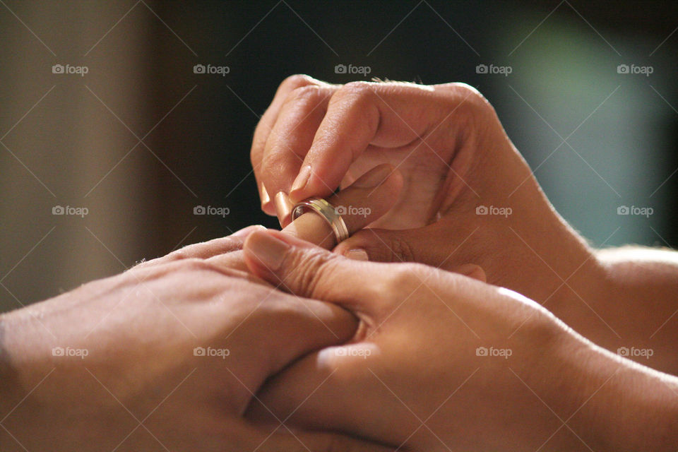 couple's hand