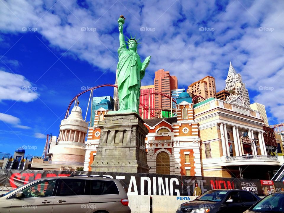 The strip. Taken on Las Vegas strip 