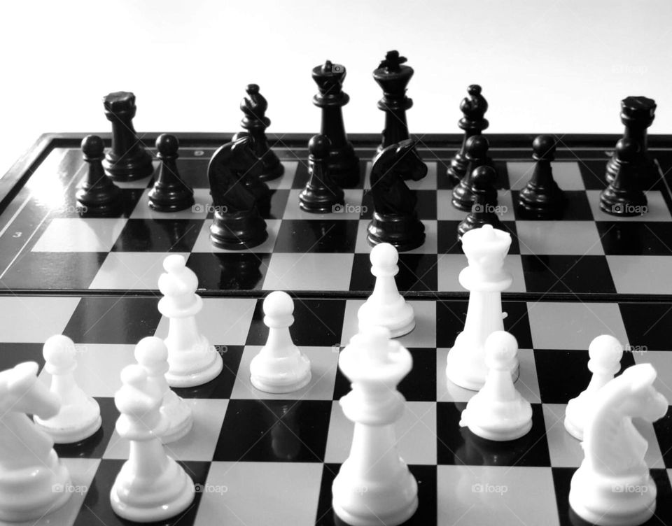 Chess#set#black&white