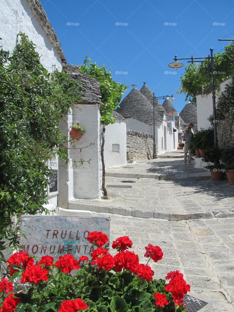Italian trulli village