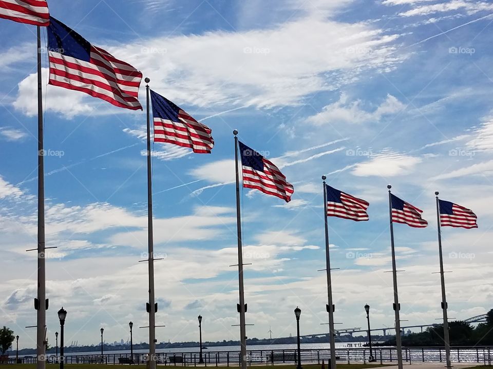 Elizabeth waterfront park and seaport