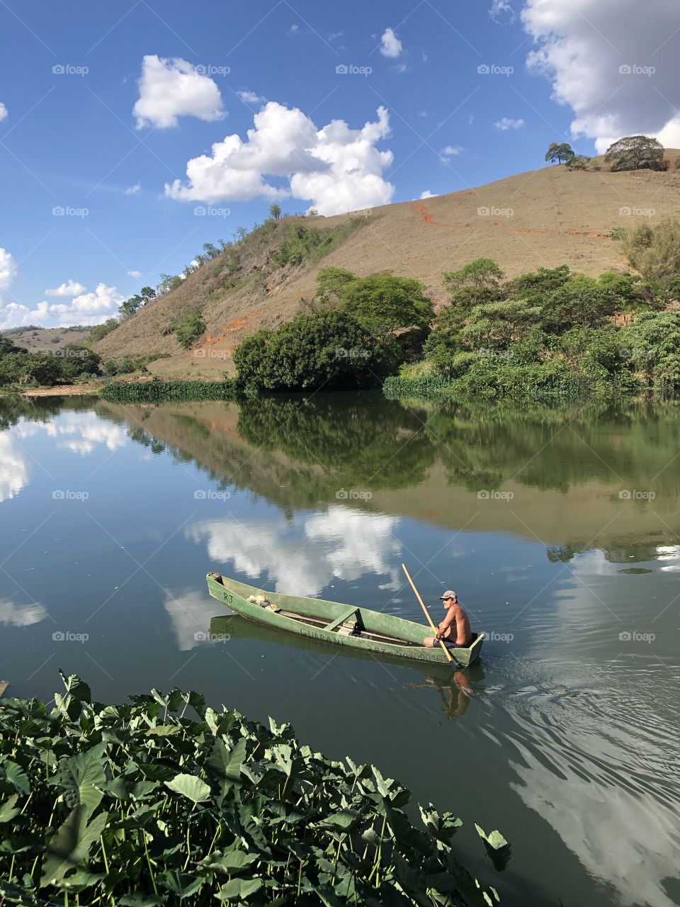 O barco verde