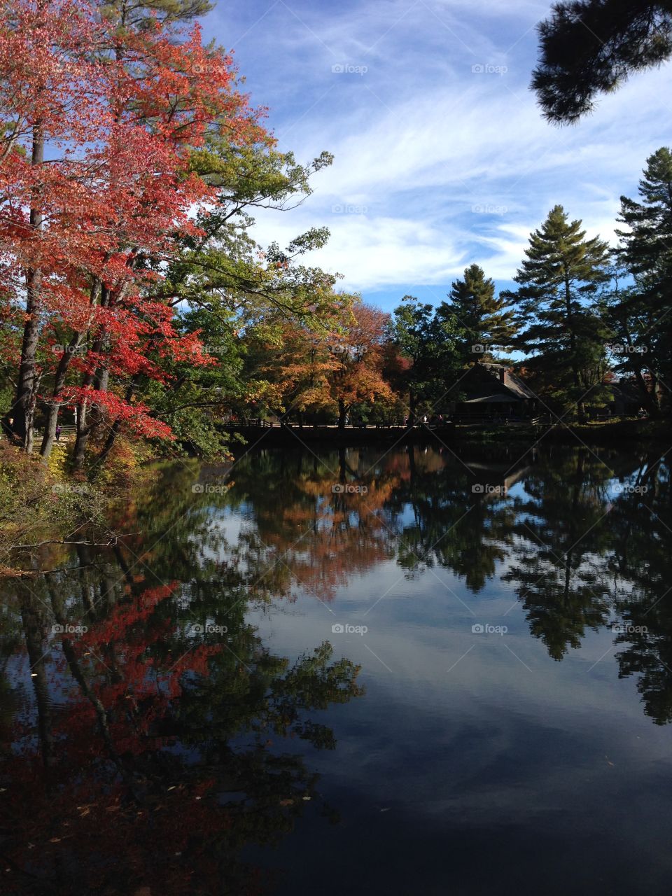 Westerville Lake. Located in Sturbridge Village in Sturbridge, MA