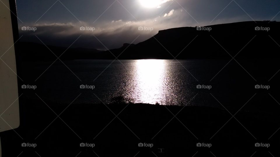 reflection. random pictures on the road