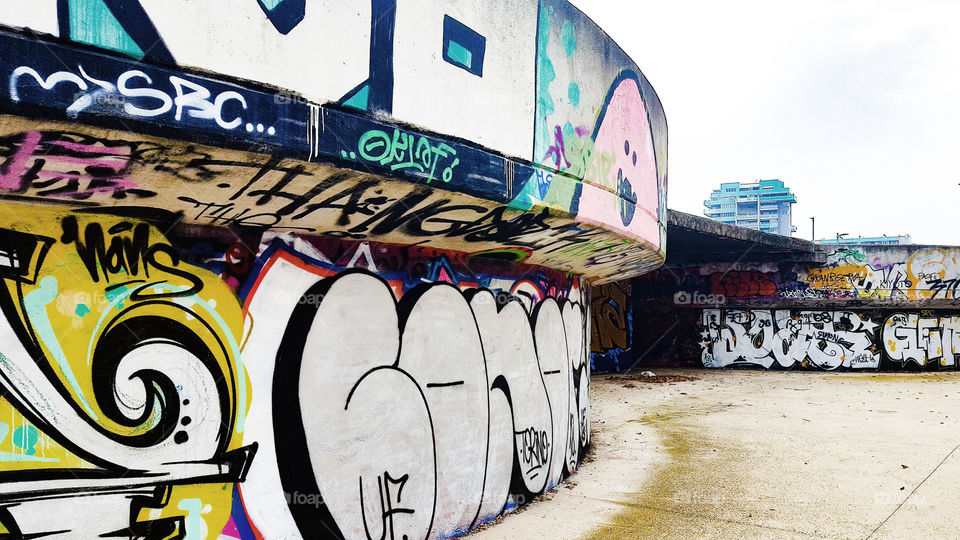 Dora park in Turin in Italy