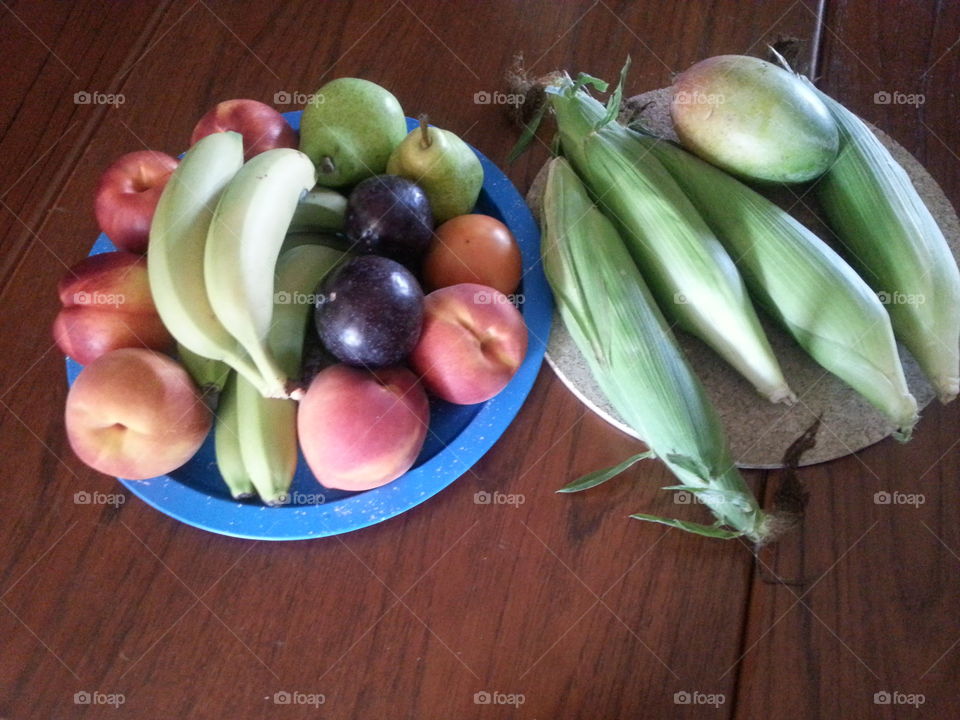 Veggies and Fruit. Judt came home from the store with more vegetables and fruit