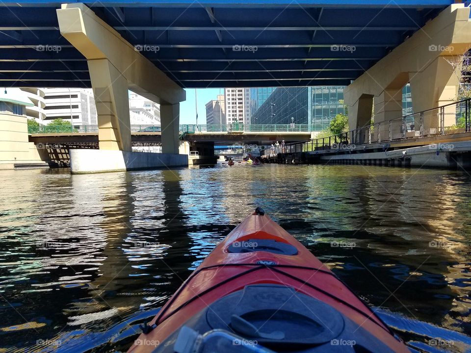 kayak to work