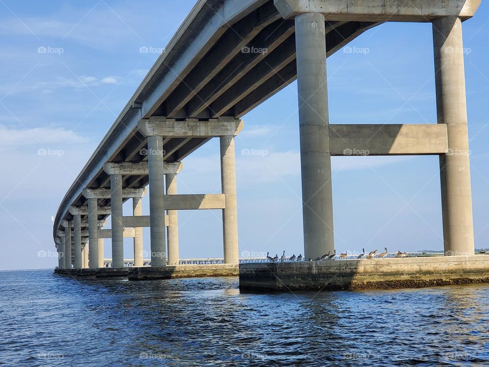 under the bay bridge