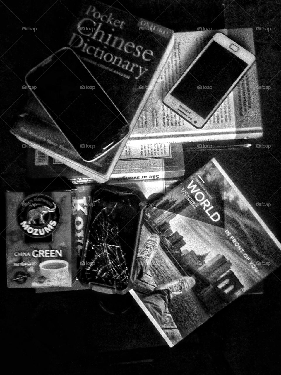"The most colorful thing in the world is black and white, it contains all colors and at the same time excludes all."
~ Vikrmn, 10 Alone