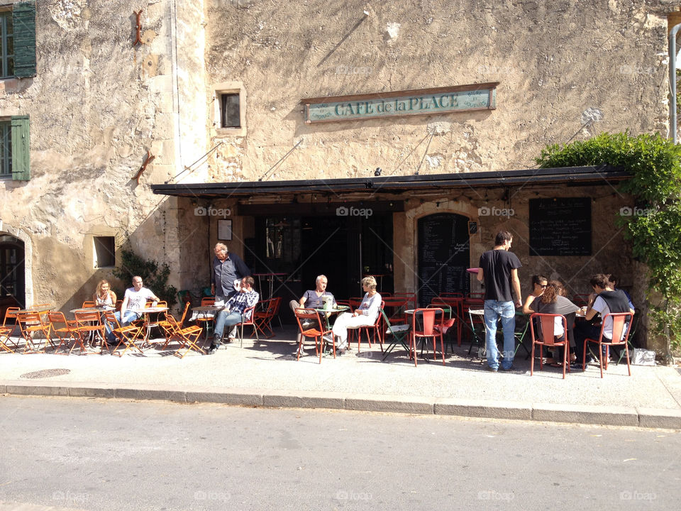 provence tipical south of france café by swisstraveler