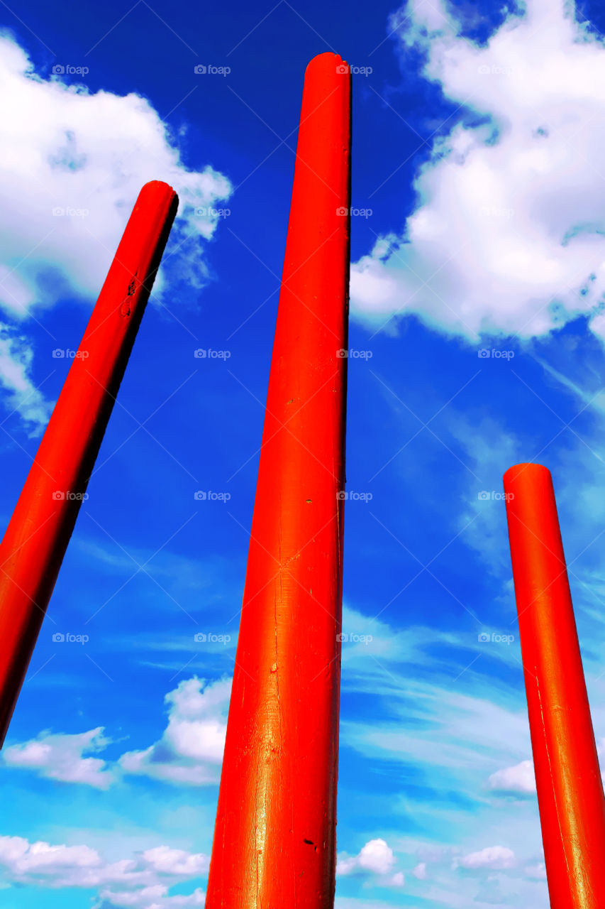 Red Poles