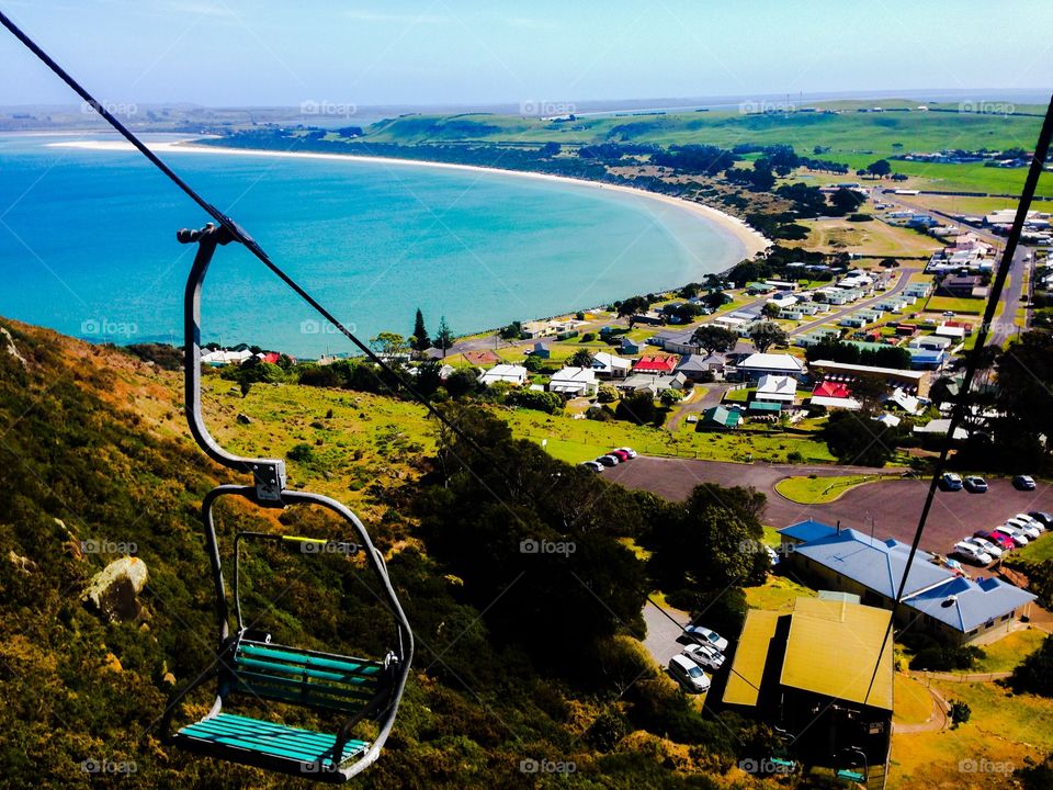 Chairlift. The Nut, Stanley, Tasmania