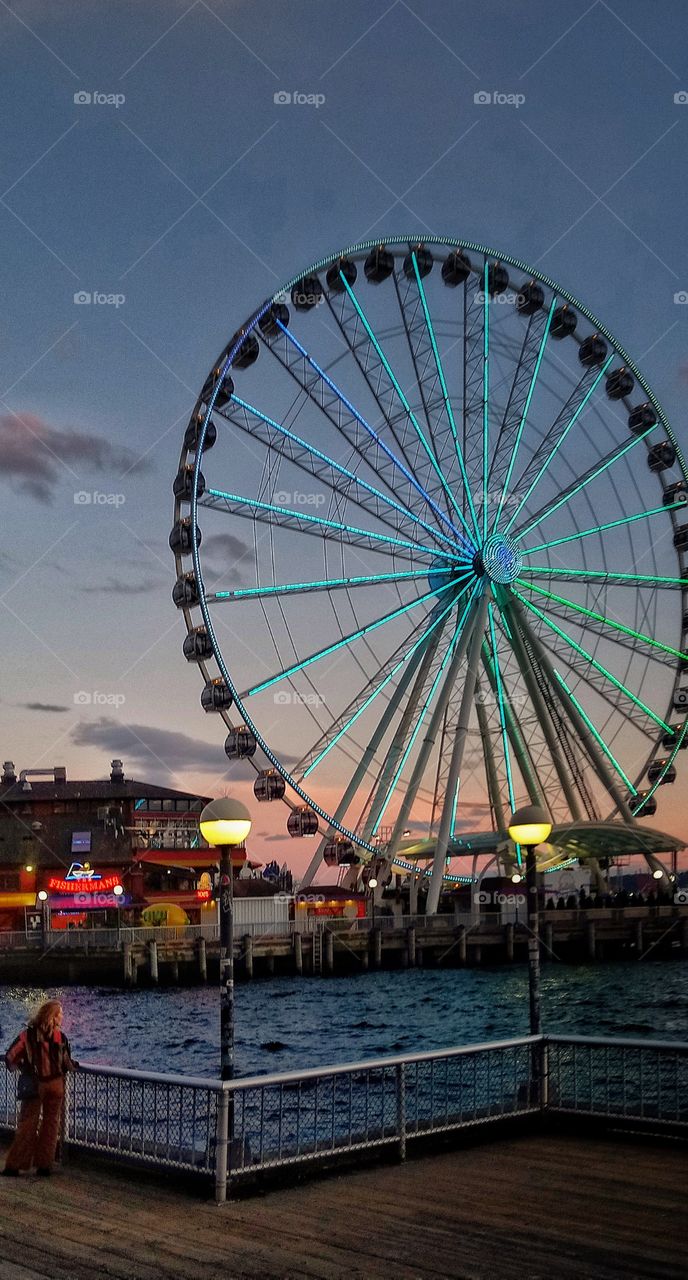 Ferris Wheel Seattle Washington