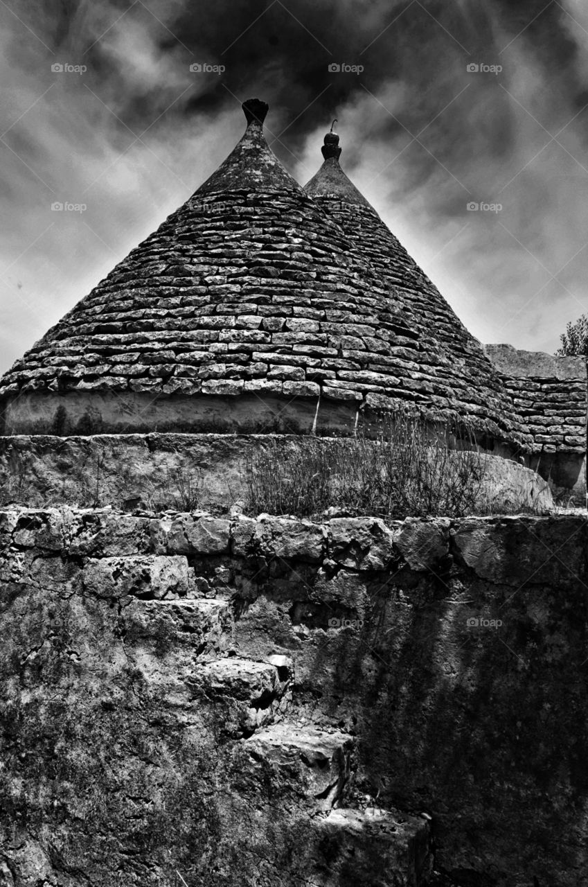 Trullo. Country hut