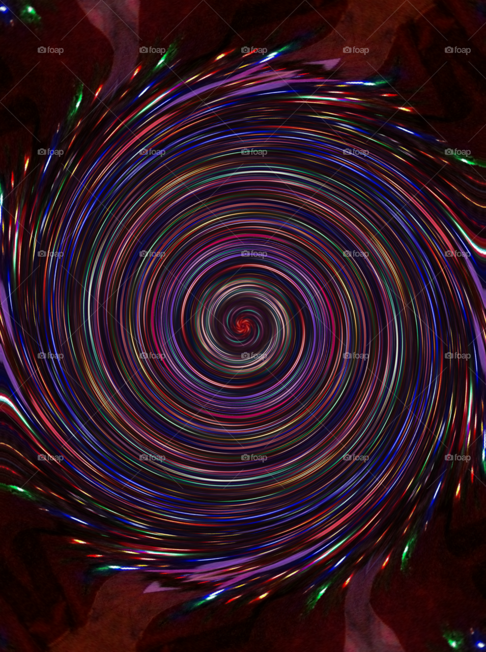 Spiral of lights 6