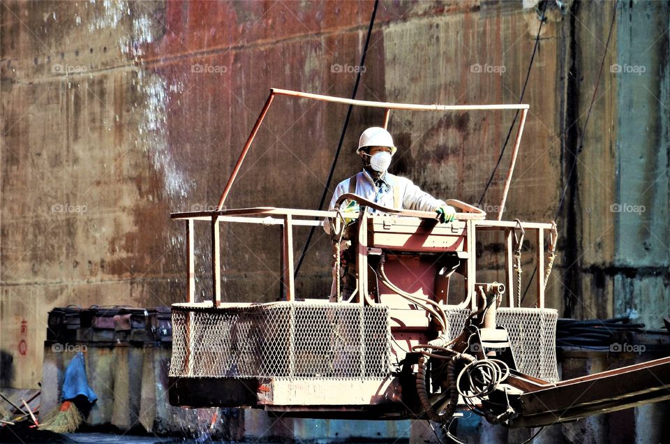 Shipyard worker