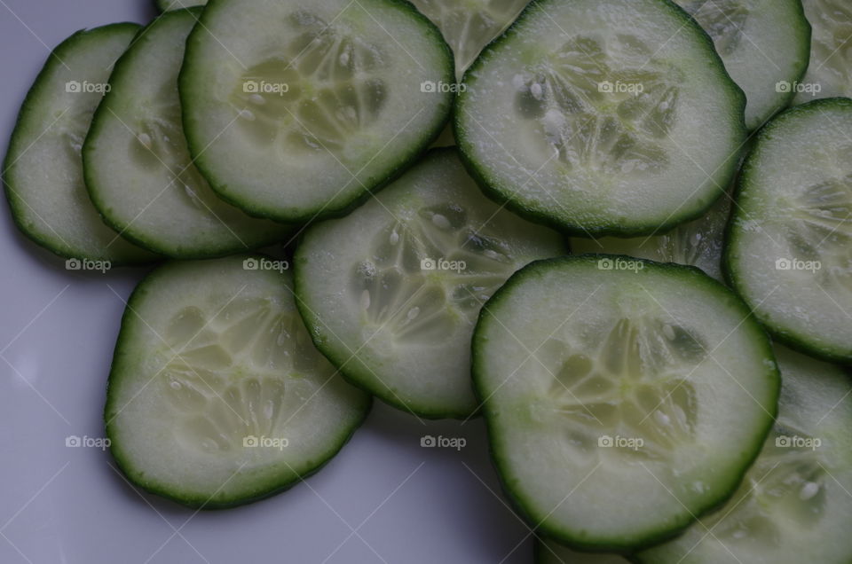 cucumber slice