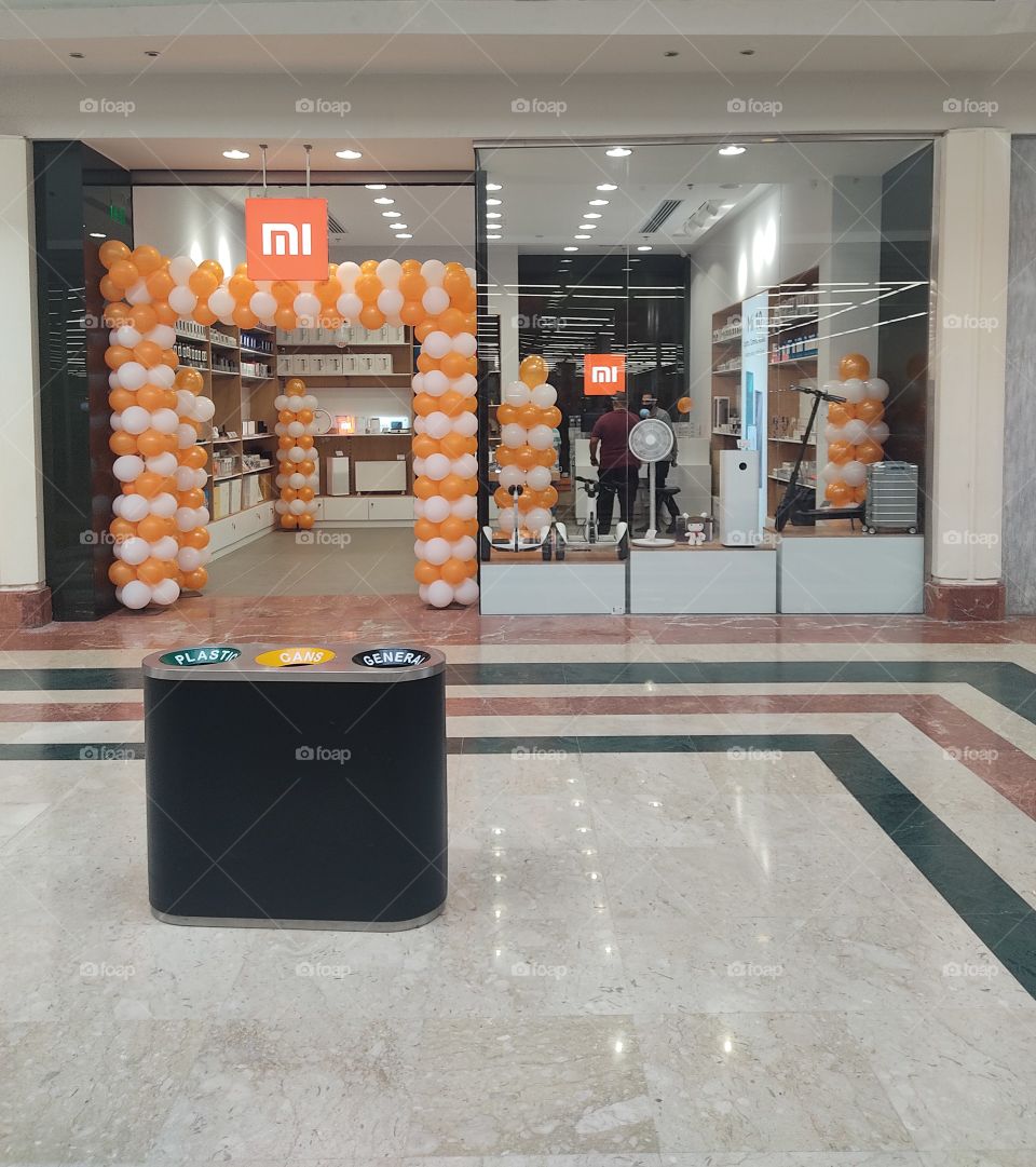 mi store opening celebration Egypt Cairo Maadi city Center
