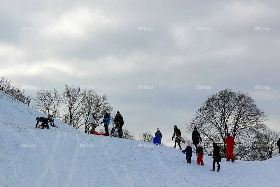 a colorful and fun winter