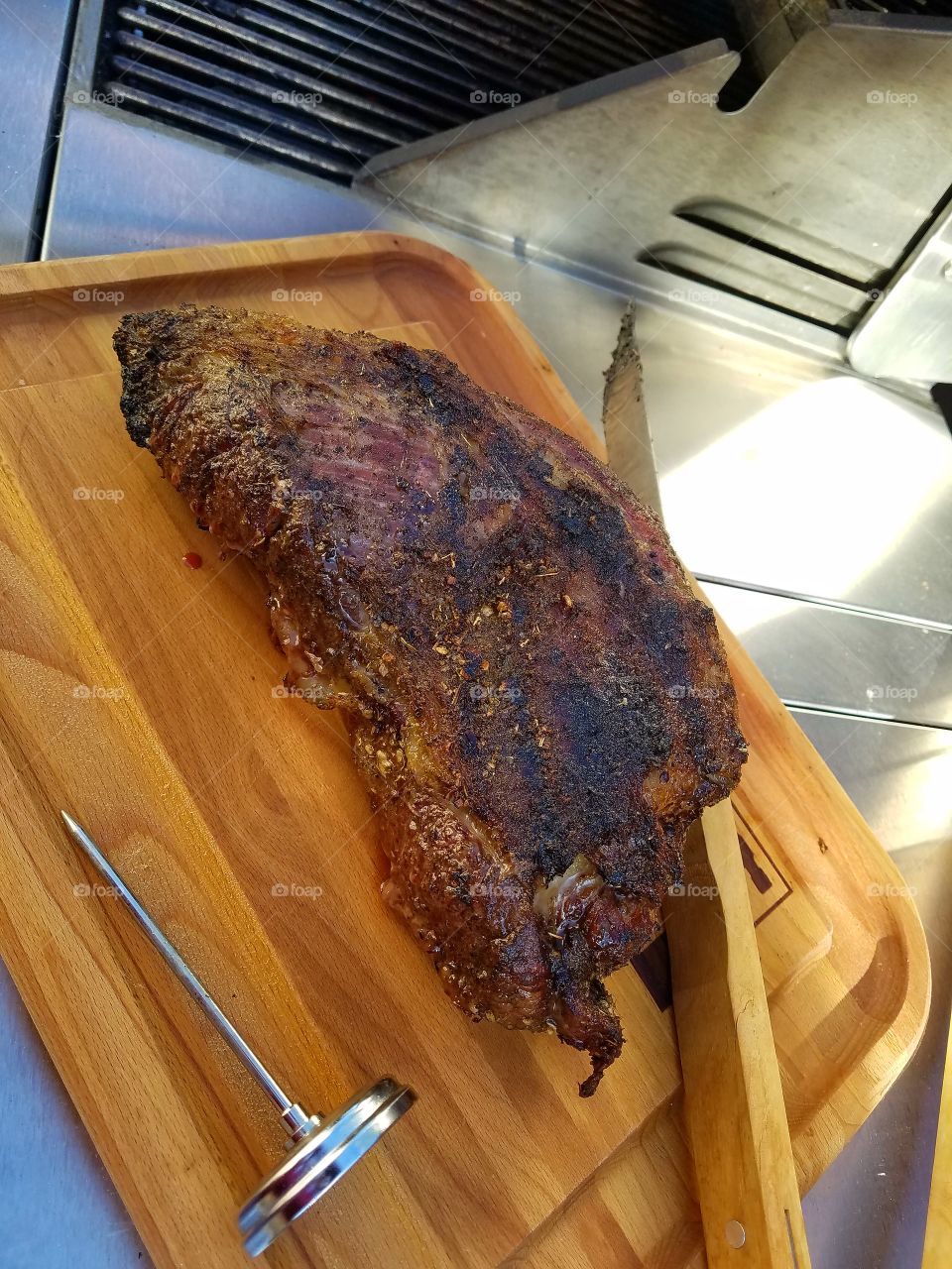 tri tip  grilled