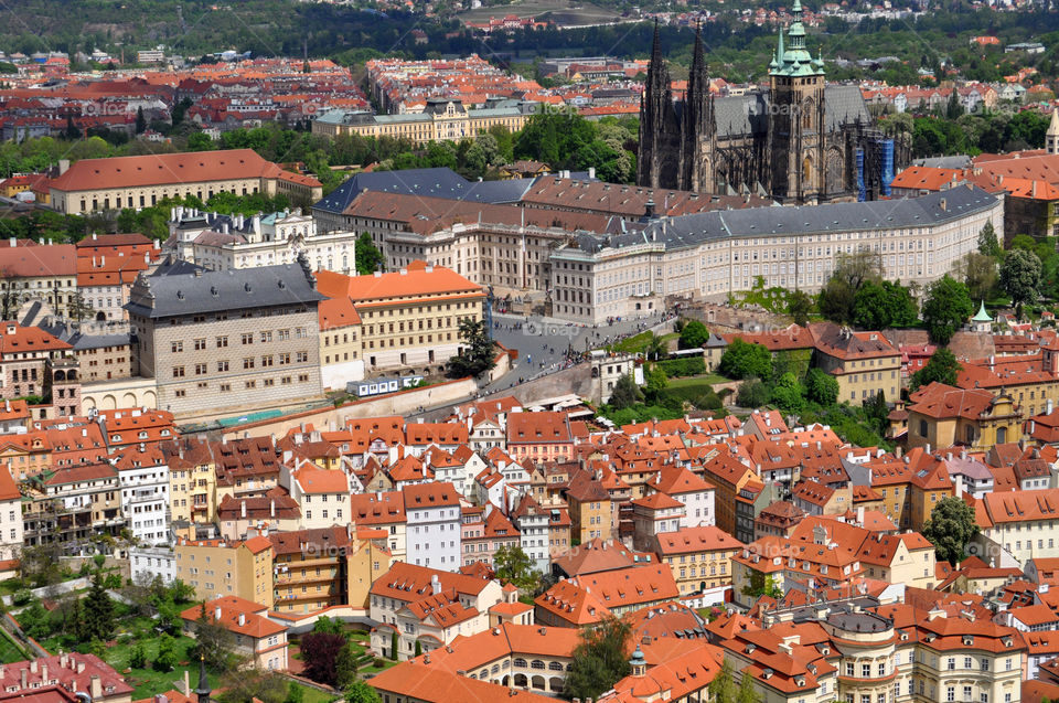 Architecture, City, Roof, Town, Cityscape