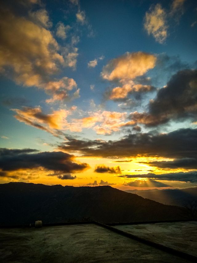 beautiful sunset picture.