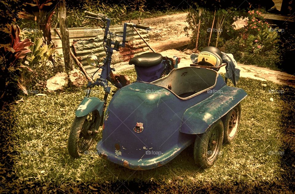 Unique modified Motorcycle