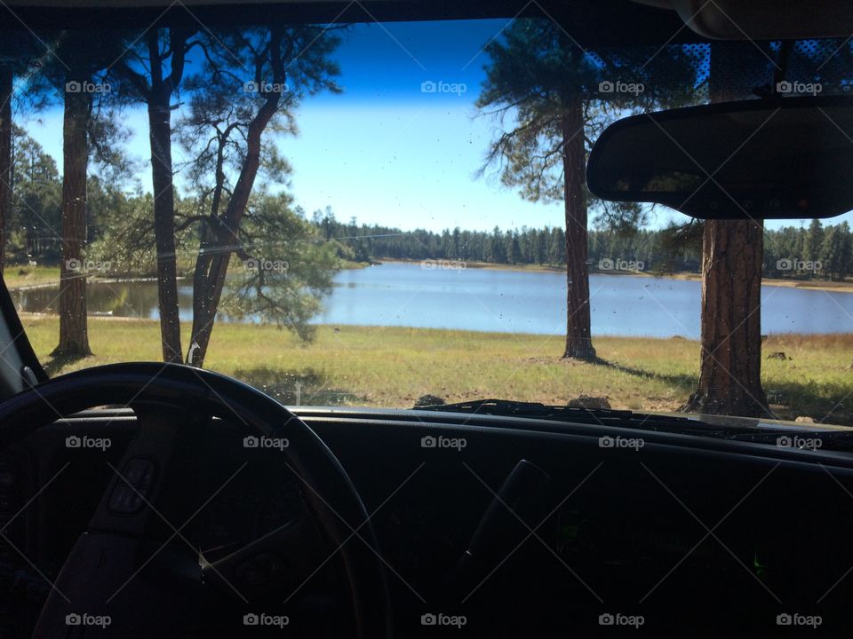 Dashboard view of Whitehorse Lake