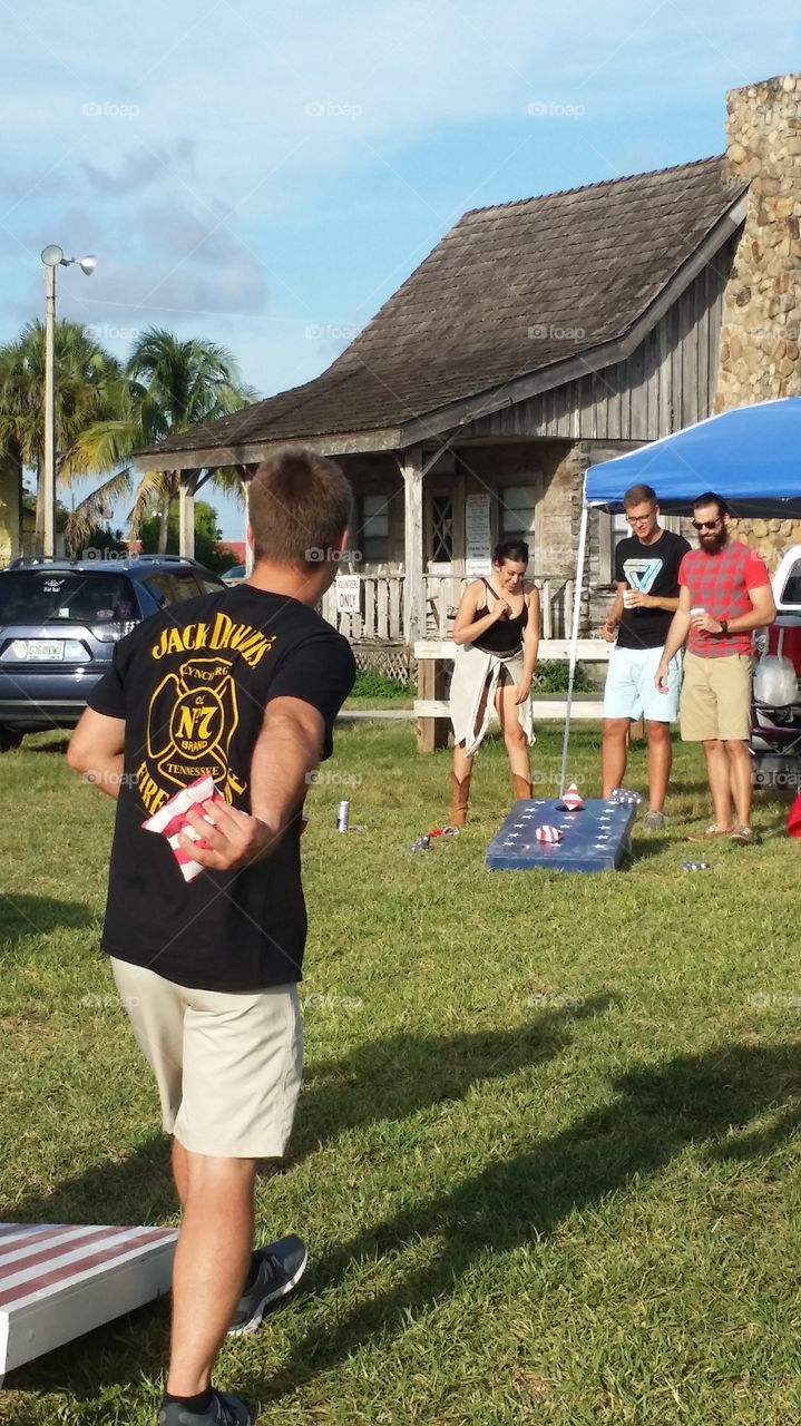 Corn hole