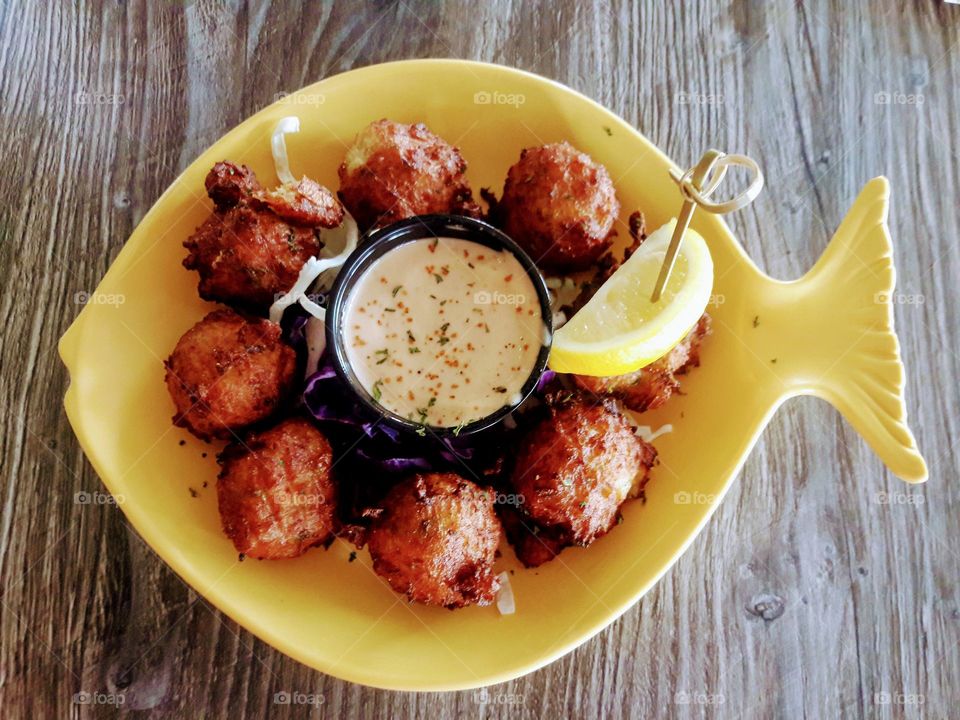 Conch Fritter Appetizer
