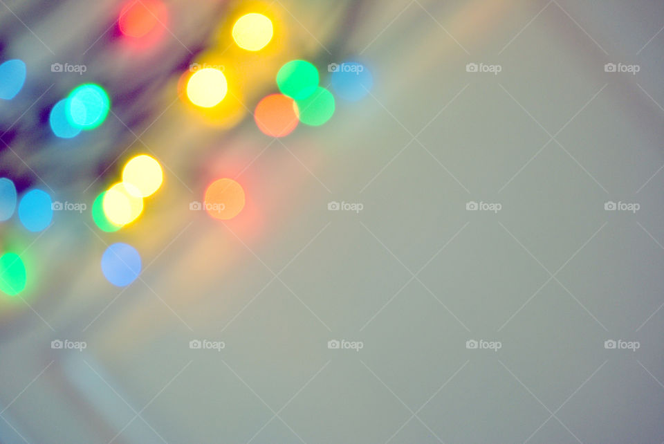 Bokeh lights, blurred lights, beautiful background